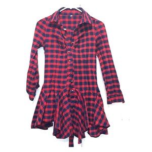 Plaid Shirt/Dress